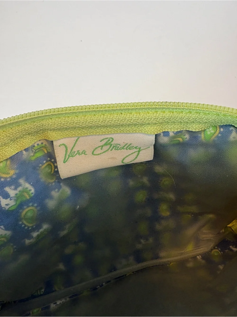 RARE Vera Bradley Citrus Cosmetic Pouch - Picture 4 of 5